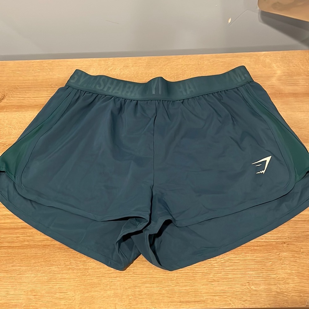 Gym Shark Green Shorts